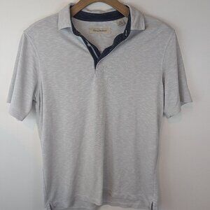Tommy Bahama Poolside Polo Shirt in Gray, Sz M